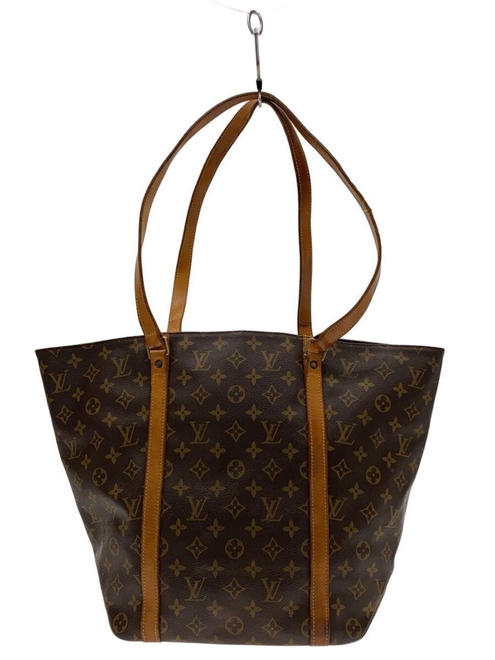 Louis Vuitton Sac Shopping Bag Monogram Canvas Brown